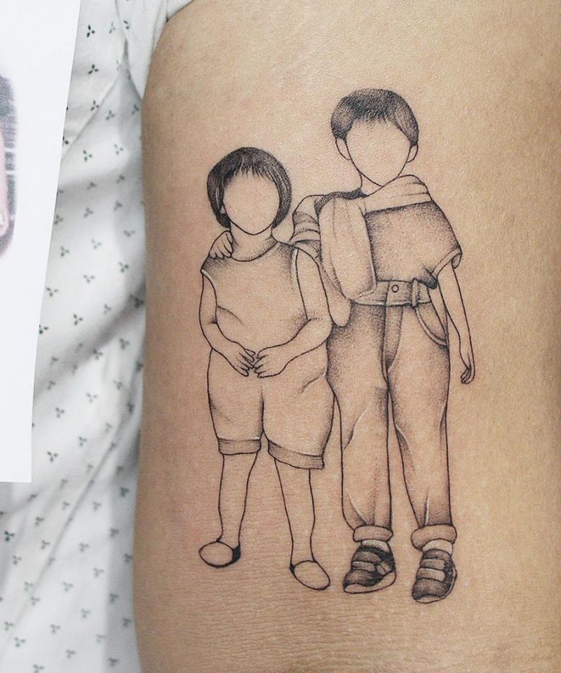 30 Unique Siblings Tattoos You Can Copy