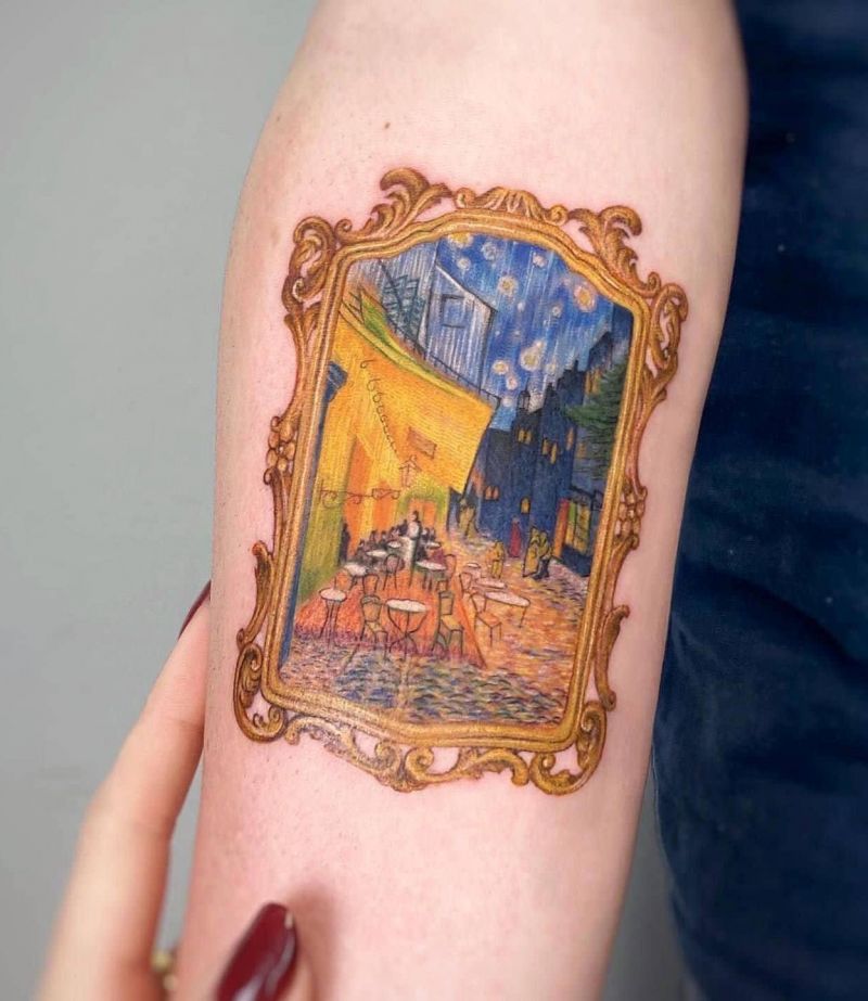 30 Awesome Starry Night Tattoos to Inspire You