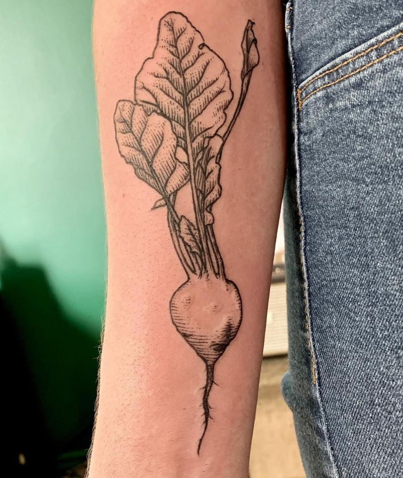 30 Unique Turnip Tattoos You Can Copy