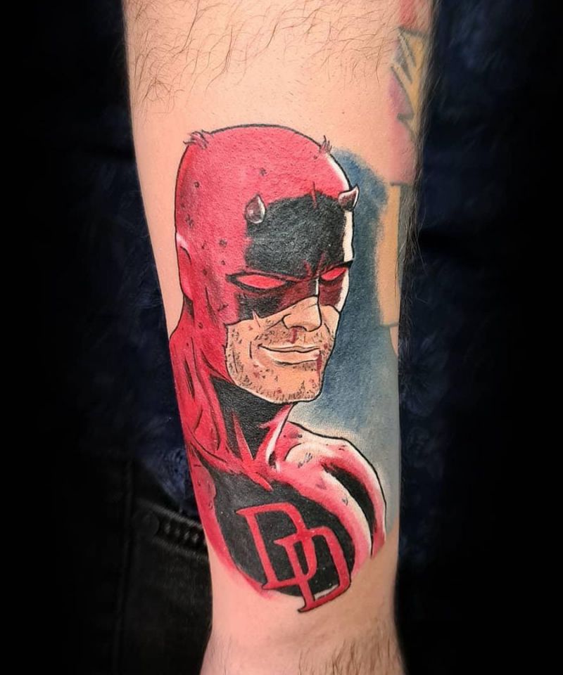 30 Unique Daredevil Tattoos for Your Next Ink