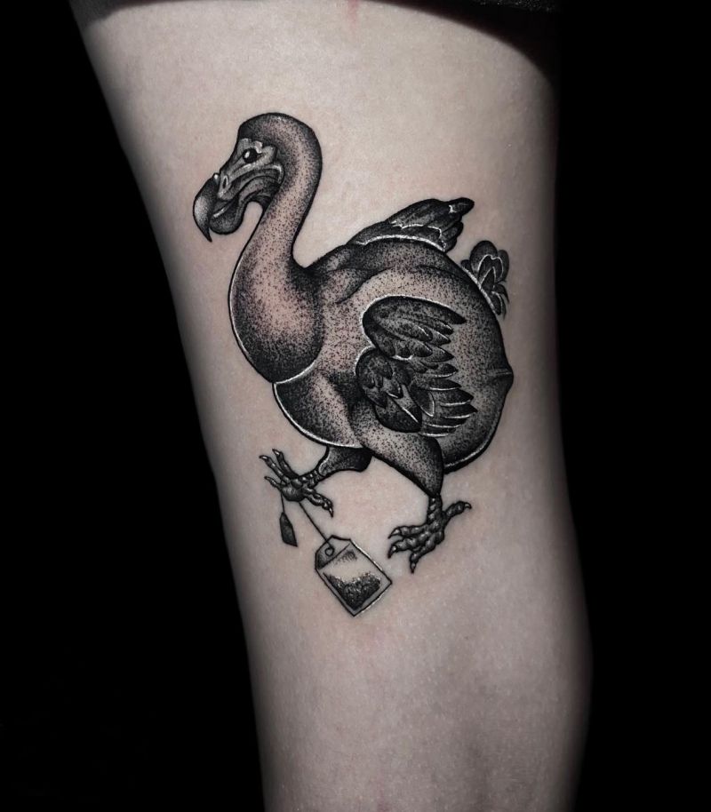 30 Awesome Dodo Tattoos You Will Love