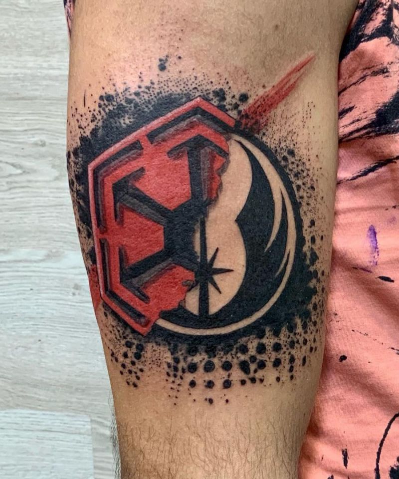 30 Amazing Jedi Order Tattoos to Inspire You