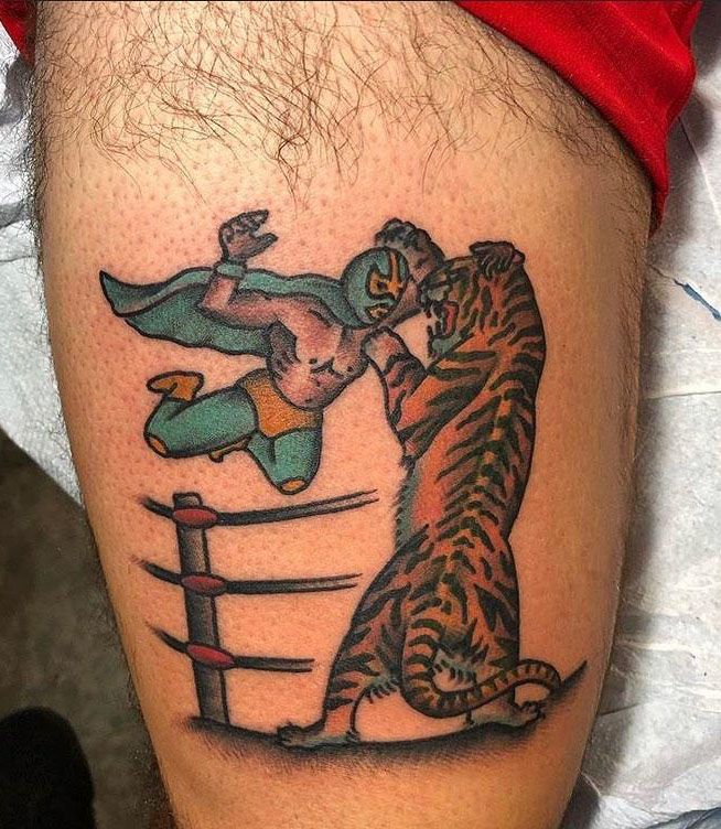 30 Unique Luchador Tattoos for Your Inspiration