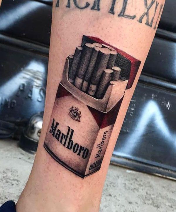 30 Unique Marlboro Tattoos You Will Love