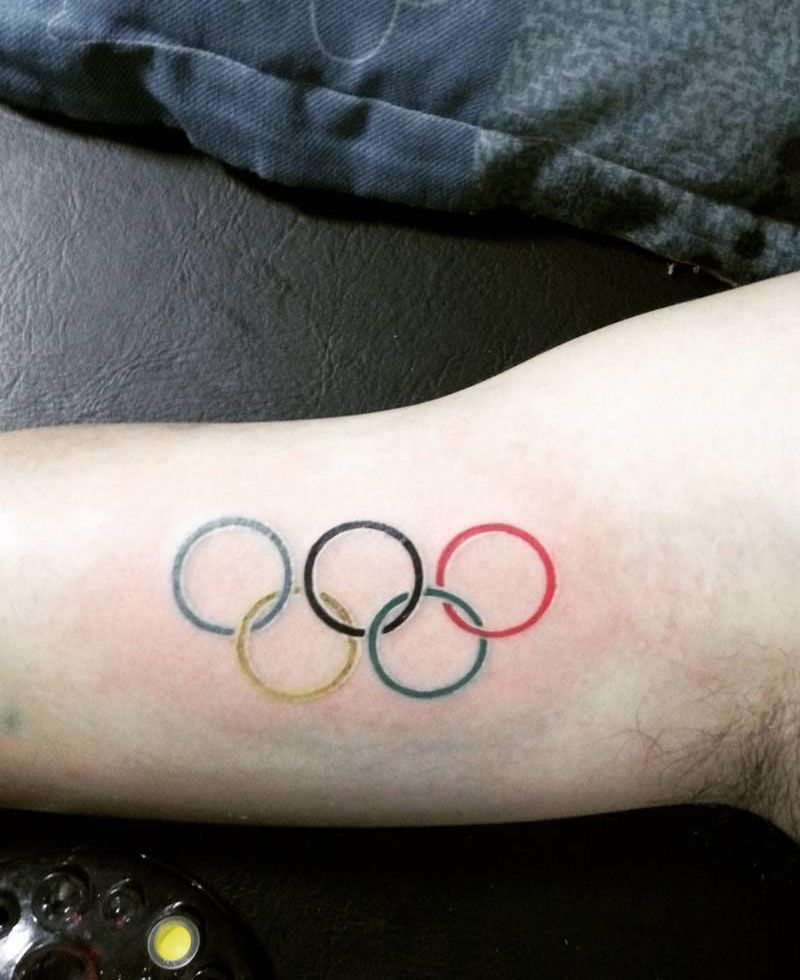 30 Pretty Olympic Tattoos You Must Try