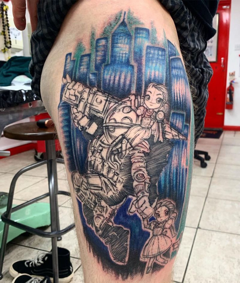 30 Unique Bioshock Tattoos You Must Love