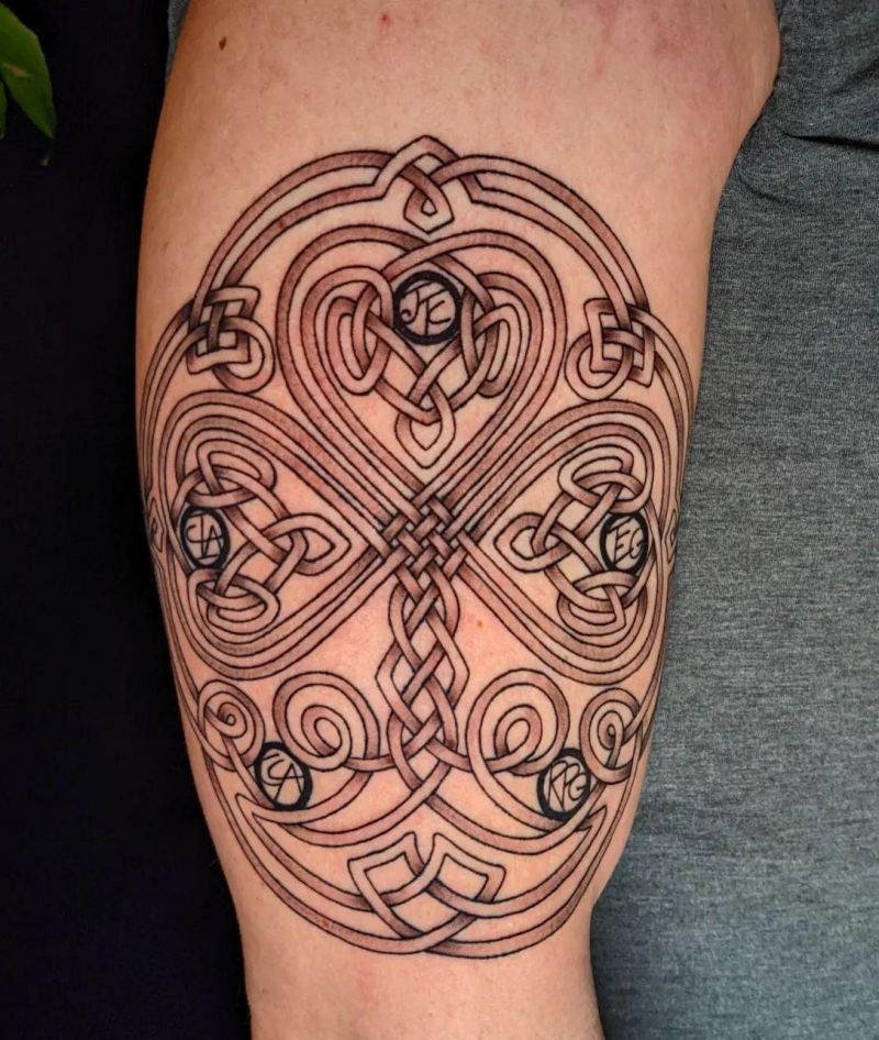 30 Awesome Celtic Knot Tattoos You Can Copy