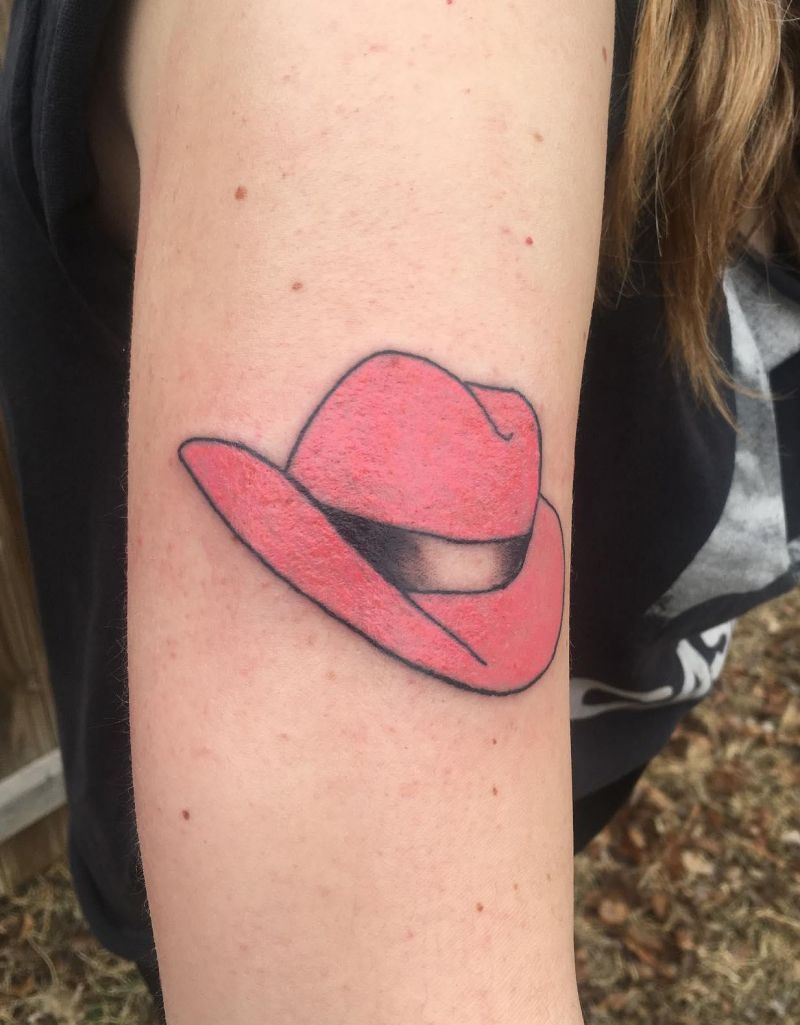 30 Unique Cowboy Hat Tattoos You Will Love