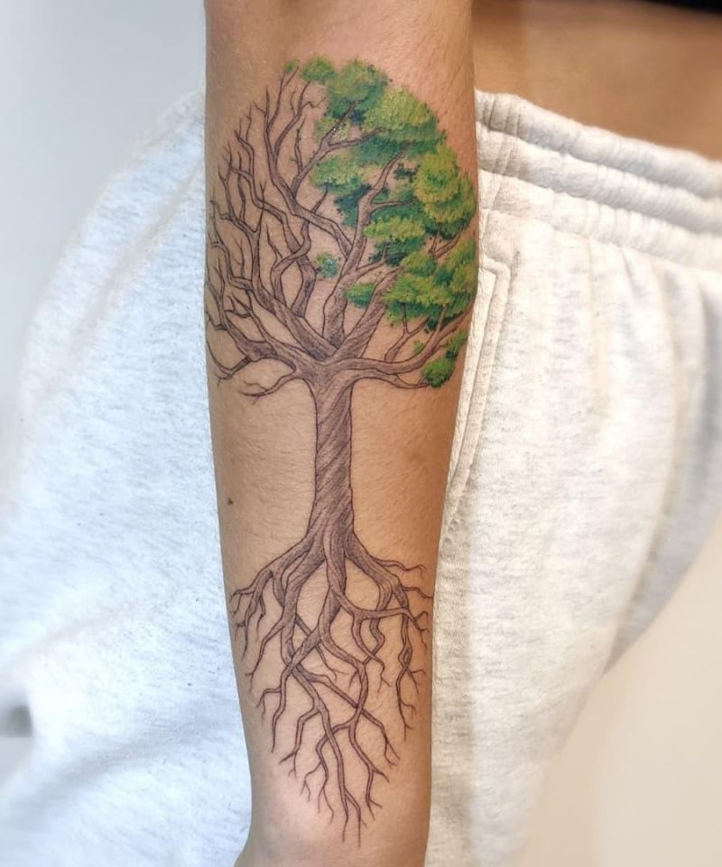 30 Unique Dead Tree Tattoos You Will Love