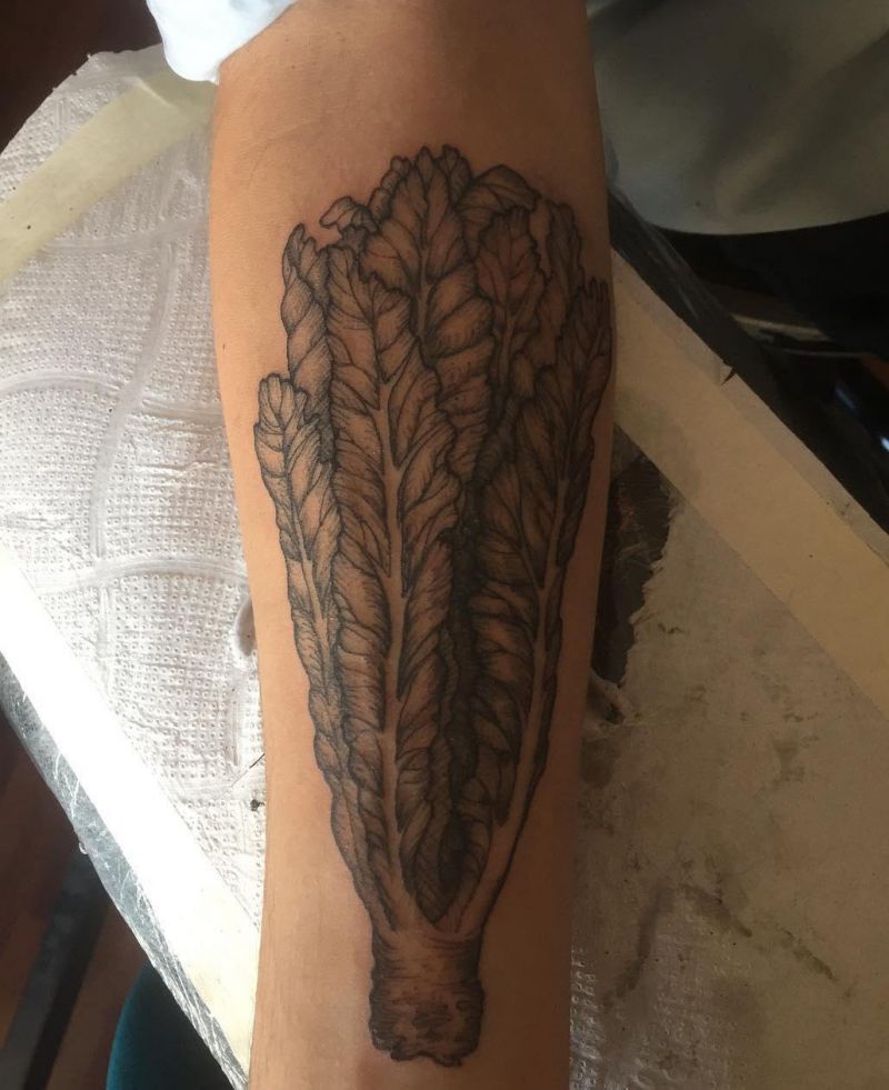 16 Unique Lettuce Tattoos You Can Copy