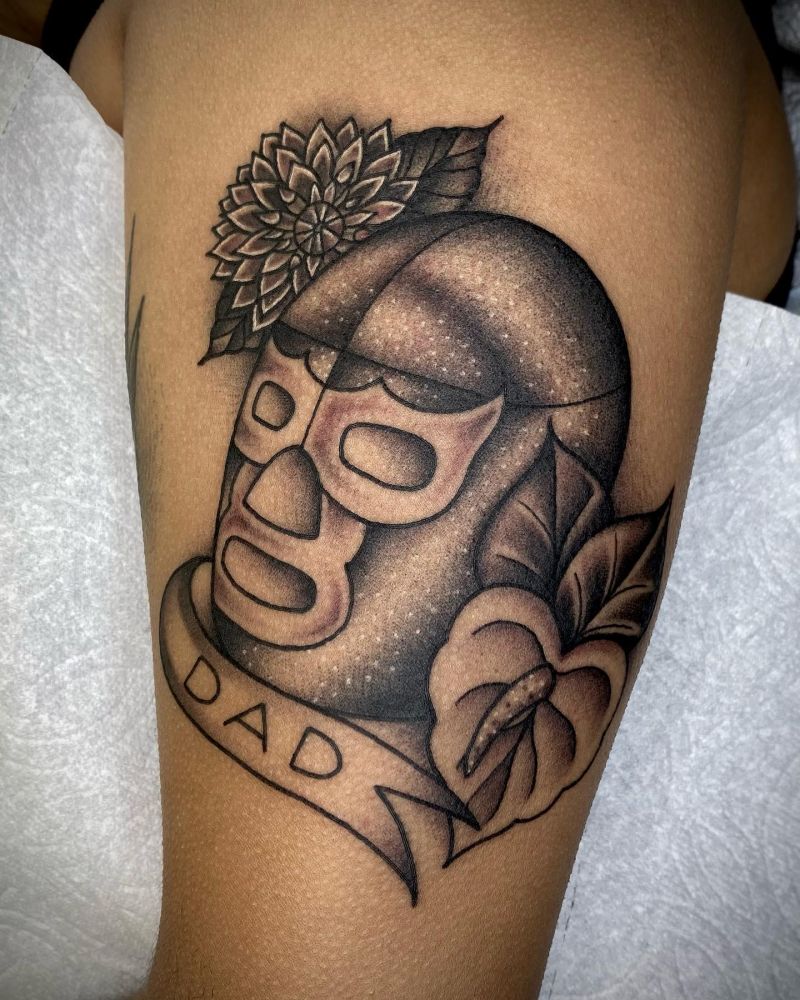 30 Unique Luchador Tattoos for Your Inspiration