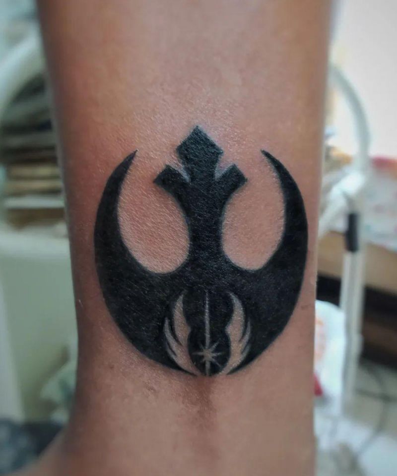 30 Unique Rebel Alliance Tattoos You Can Copy