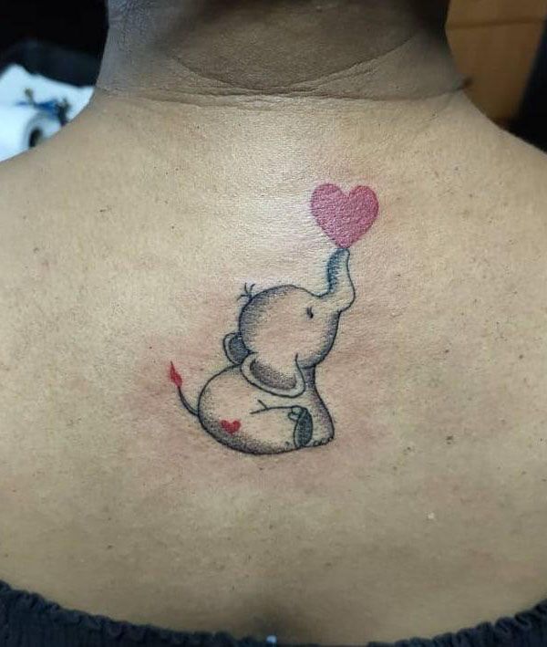 30 Cool Baby Elephant Tattoos for Your Inspiration