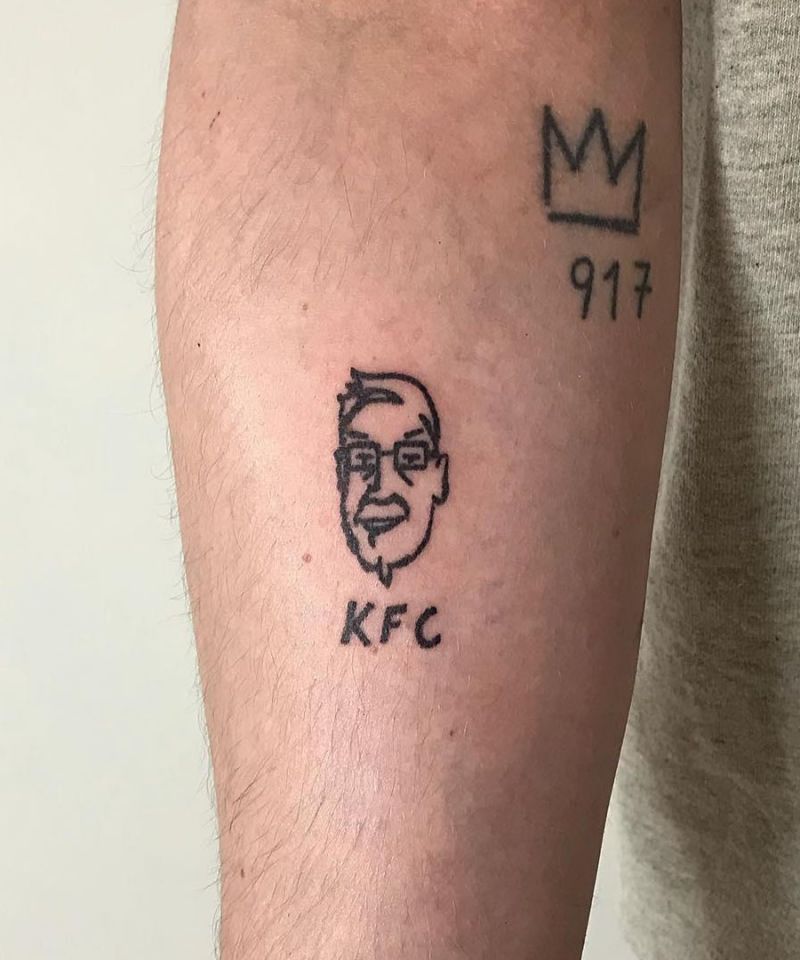 30 Unique KFC Tattoos You Must Love