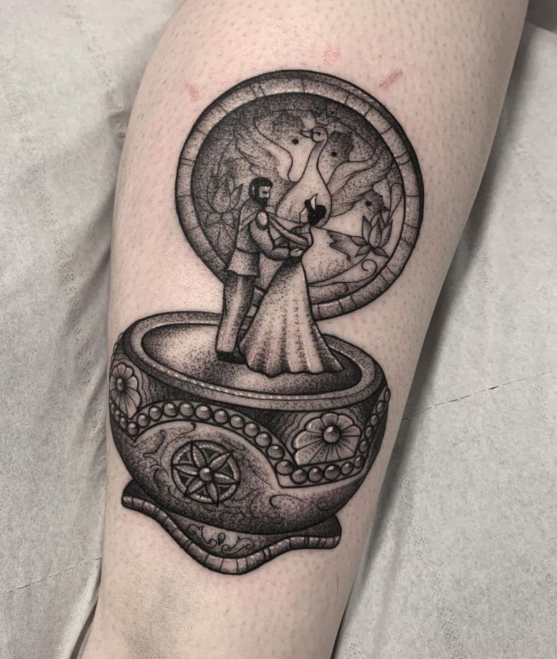 30 Unique Music Box Tattoos You Must Love