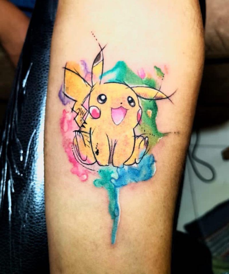 30 Cool Pikachu Tattoos You Can Copy