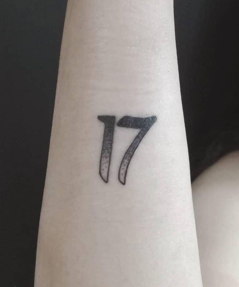 30 Unique 17 Tattoos You Can Copy