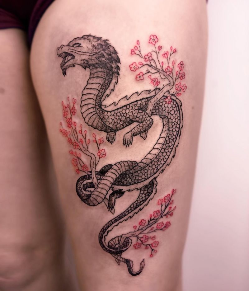 30 Pretty Chinese Dragon Tattoos You Can Copy