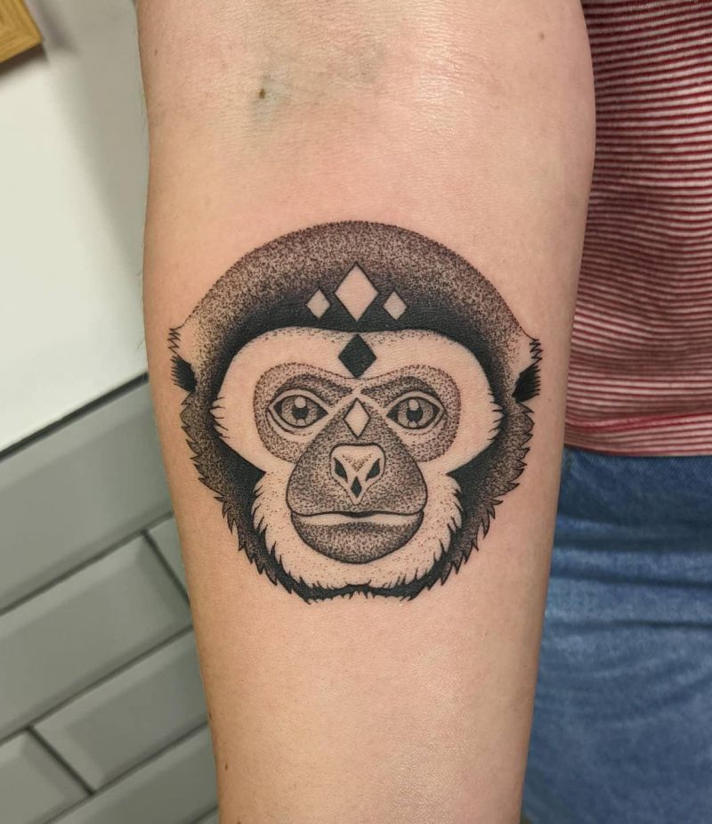 25 Unique Gibbon Tattoos for Your Inspiration