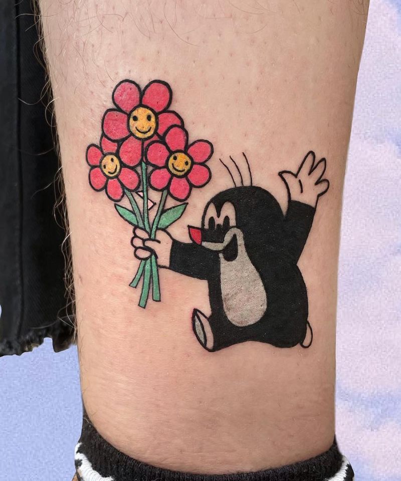 20 Classy Mole Tattoos You Can Copy