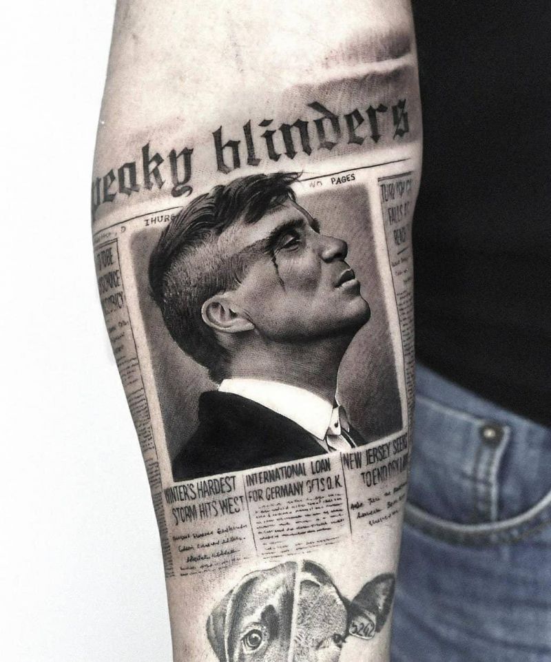 30 Unique Newspaper Tattoos You Must Love