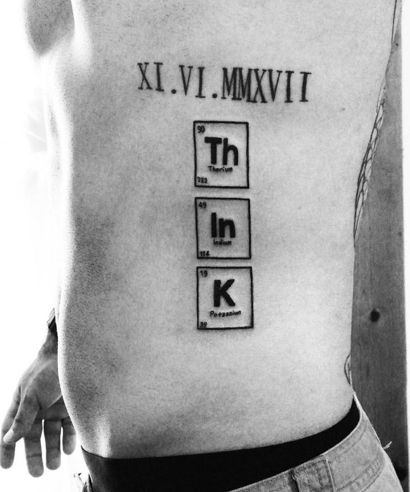 10 Unique Periodic Table Tattoos You Can Copy