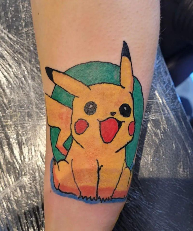 30 Cool Pikachu Tattoos You Can Copy