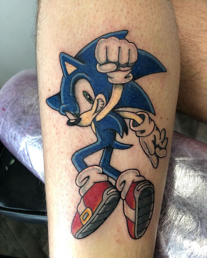 30 Unique Sonic Tattoos You Will Love