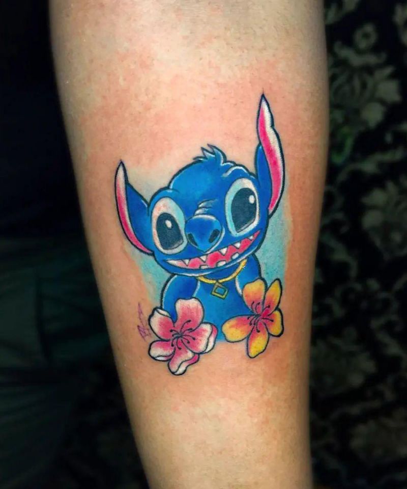 30 Unique Stitch Tattoos You Can Copy