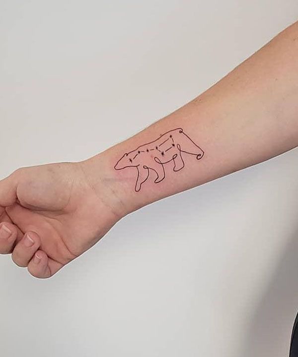 30 Unique Ursa Major Tattoos to Inspire You