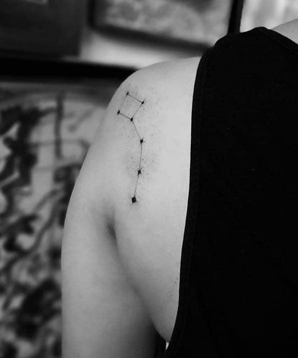 14 Unique Ursa Minor Tattoos You Can Copy