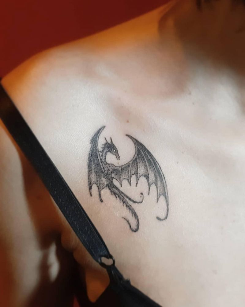 30 Unique Wyvern Tattoos You Must Love