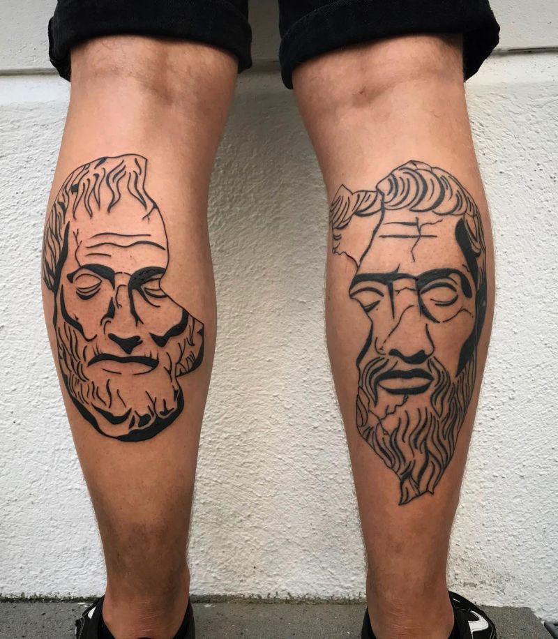 16 Unique Aristotle Tattoos to Inspire You