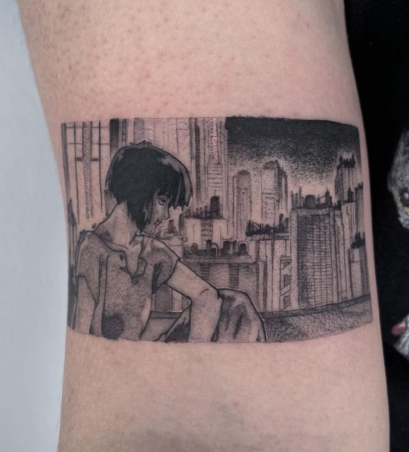 30 Unique Ghost In The Shell Tattoos You Can Copy