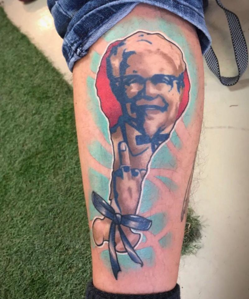 30 Unique KFC Tattoos You Must Love