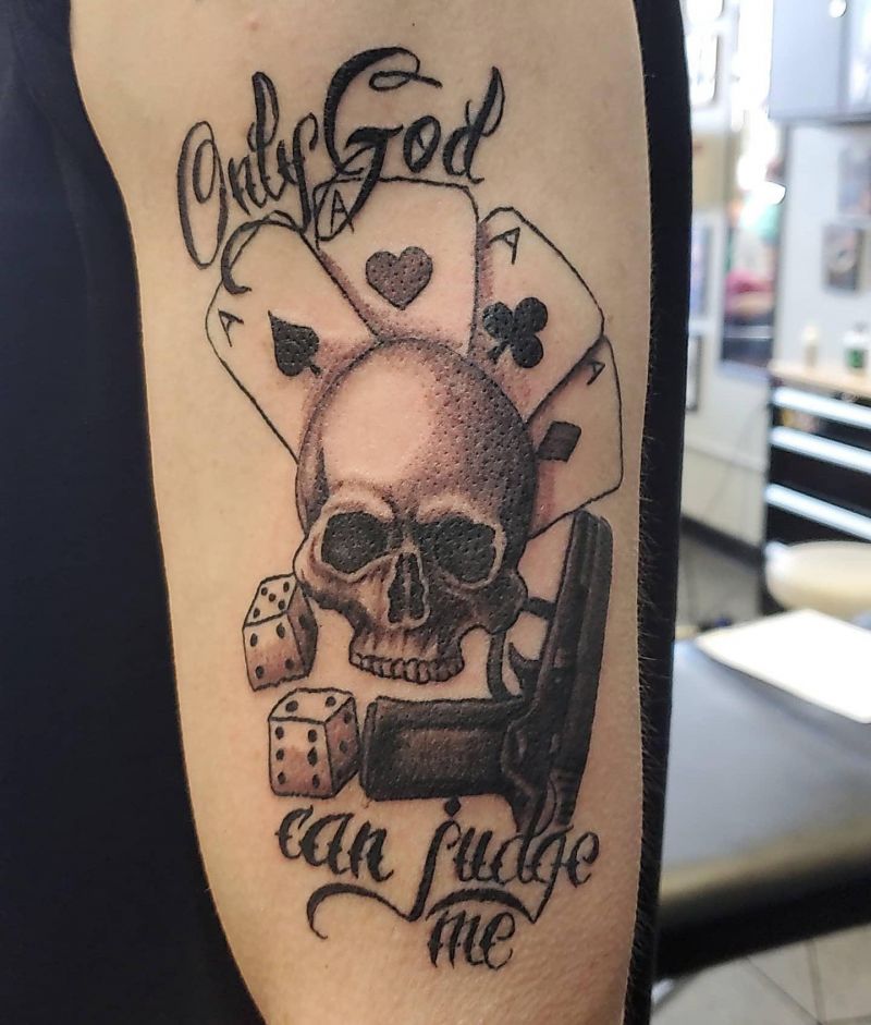 30 Unique Only God Can Judge Me Tattoos You Can Copy