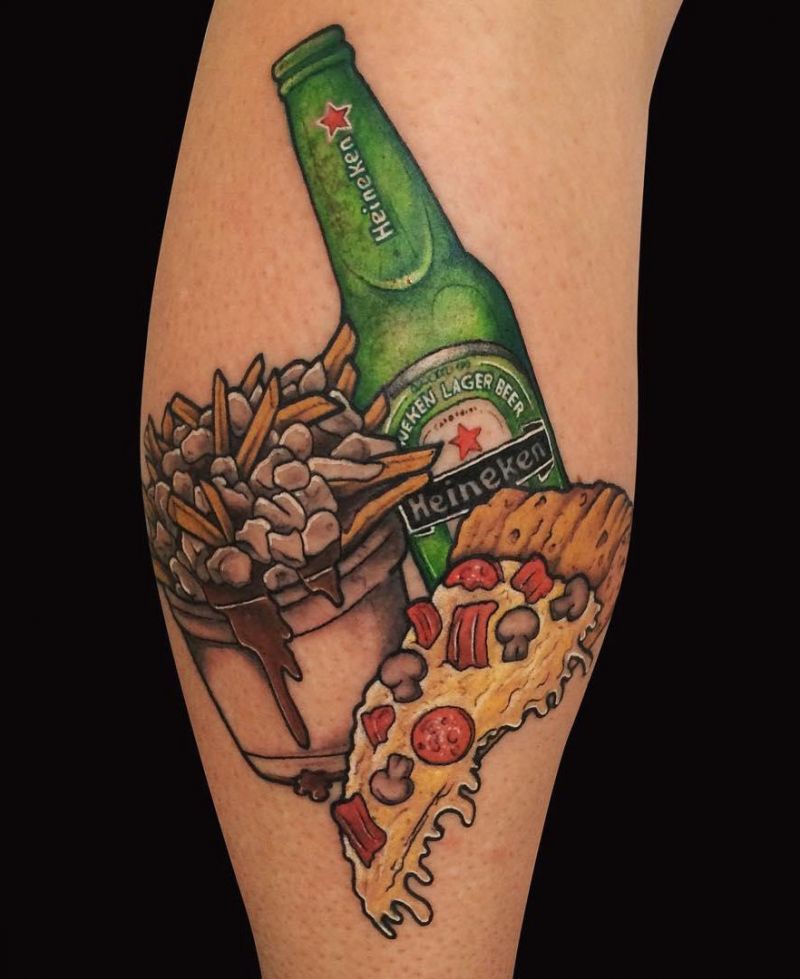 30 Unique Poutine Tattoos You Must Love