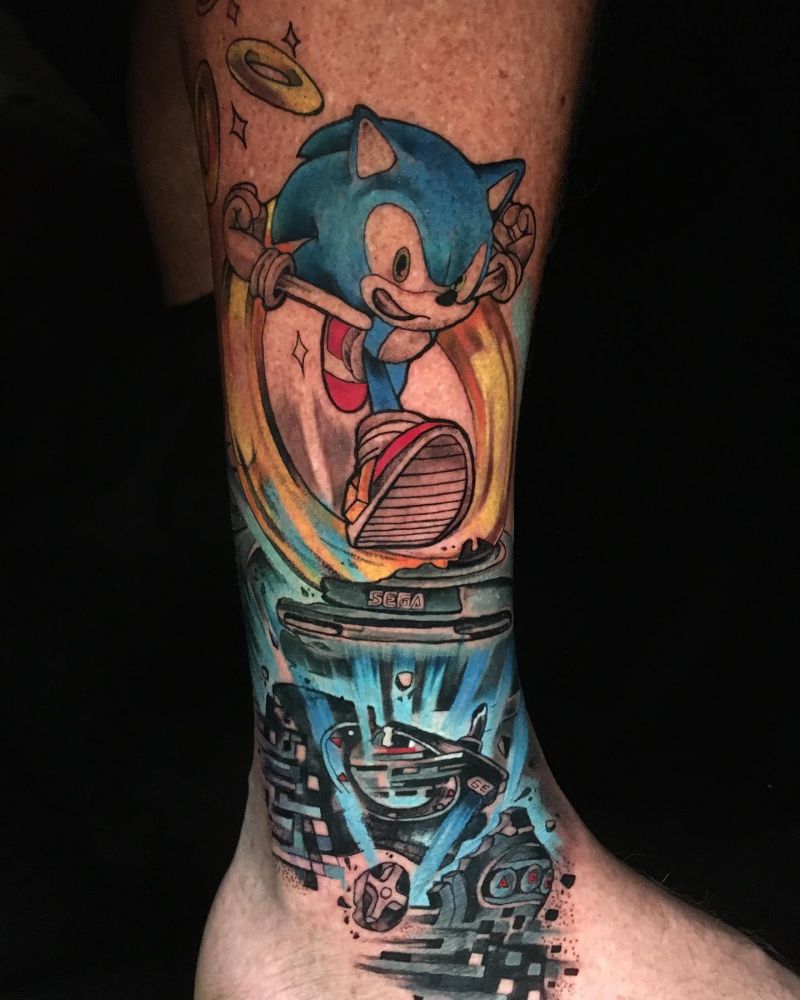 30 Unique Sonic Tattoos You Will Love