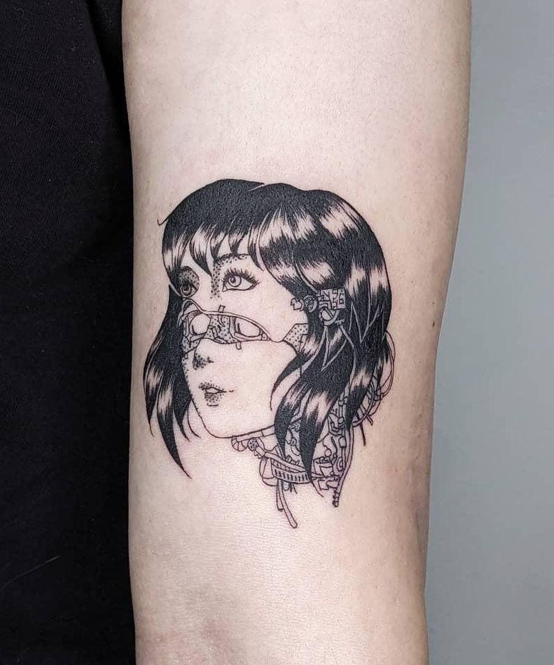 30 Unique Ghost In The Shell Tattoos You Can Copy