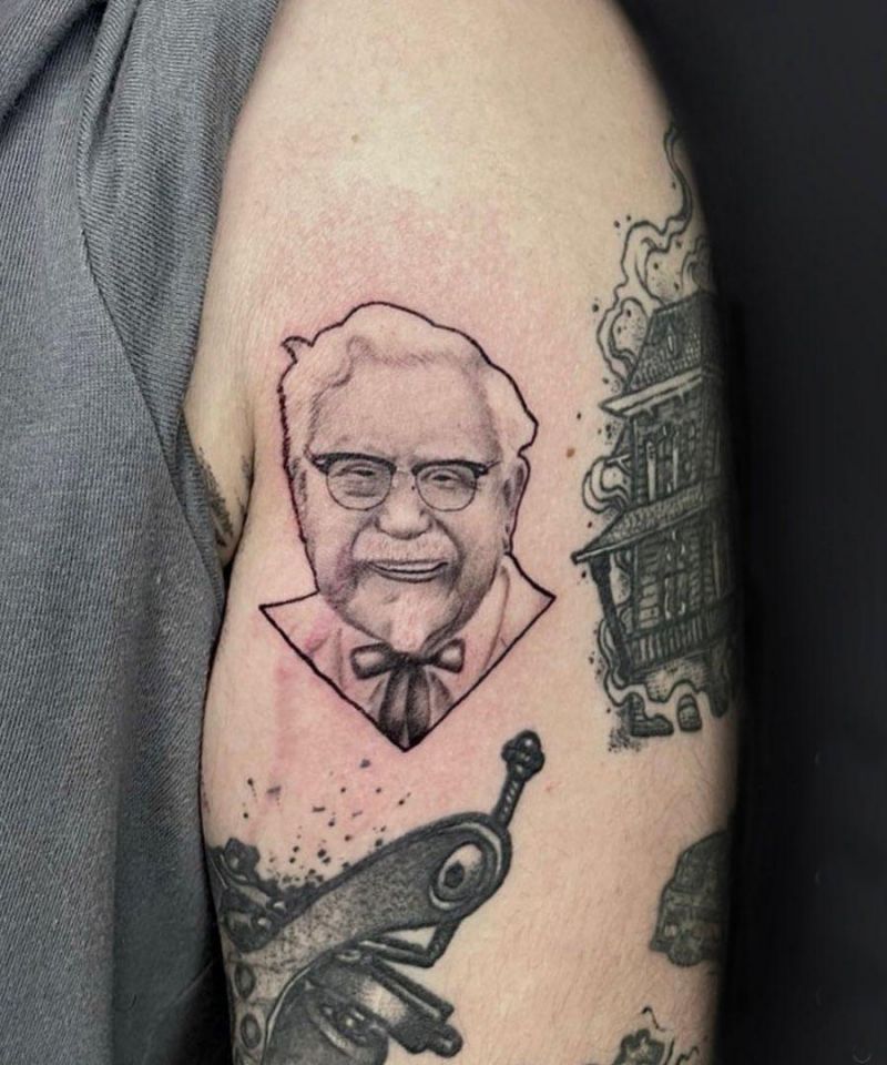 30 Unique KFC Tattoos You Must Love