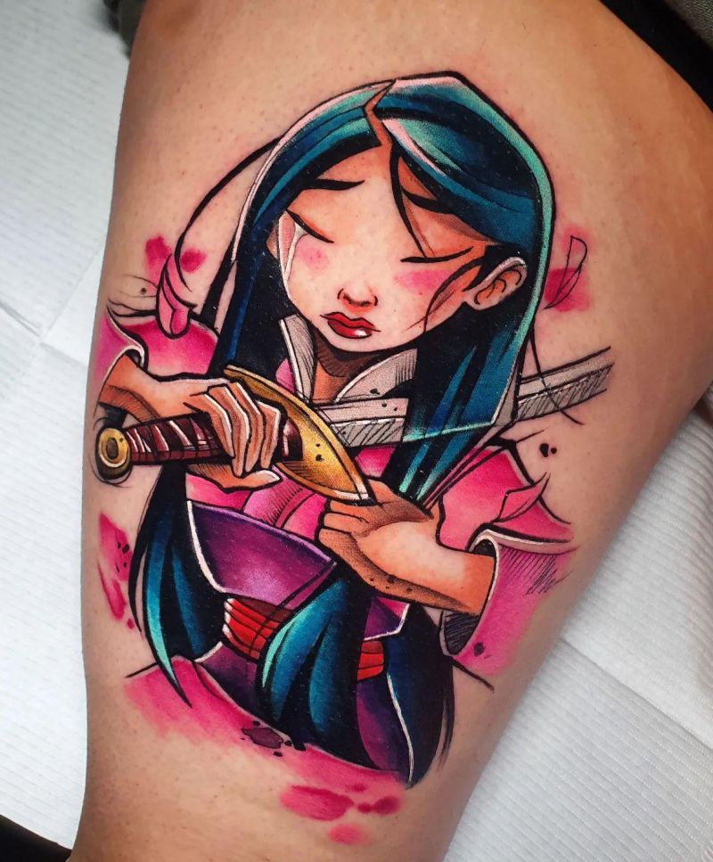 30 Pretty Mulan Tattoos You Can Copy