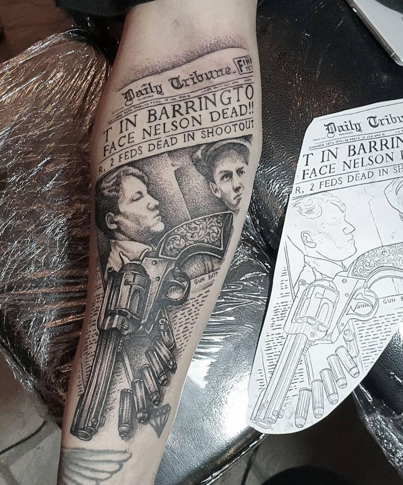 30 Unique Newspaper Tattoos You Must Love