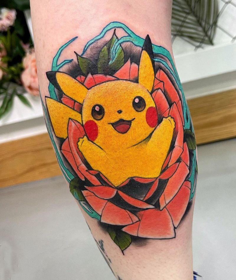 30 Cool Pikachu Tattoos You Can Copy