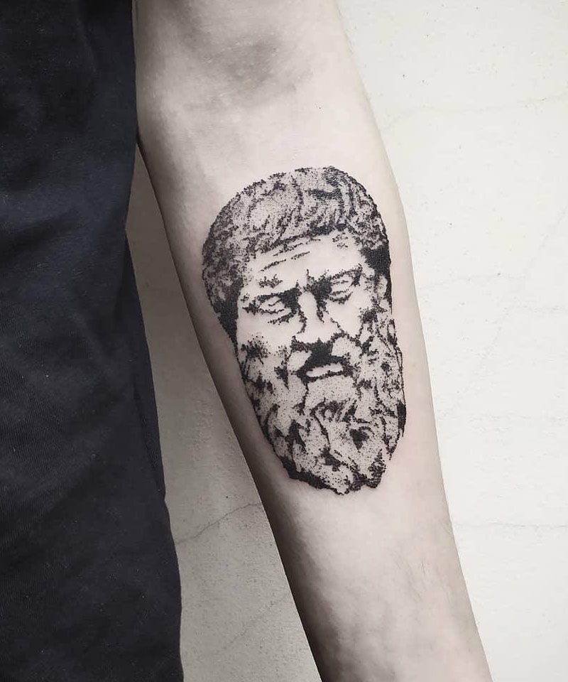 28 Unique Plato Tattoos You Must Love