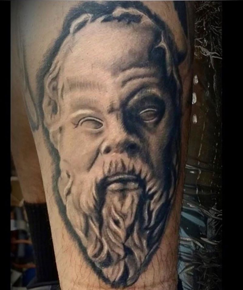 30 Unique Socrates Tattoos for Your Inspiration