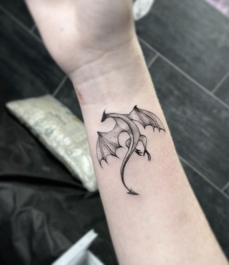 30 Unique Wyvern Tattoos You Must Love