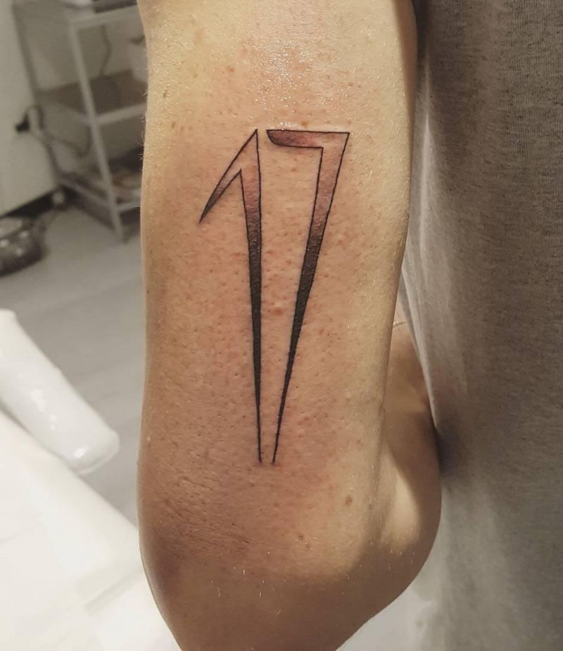 30 Unique 17 Tattoos You Can Copy