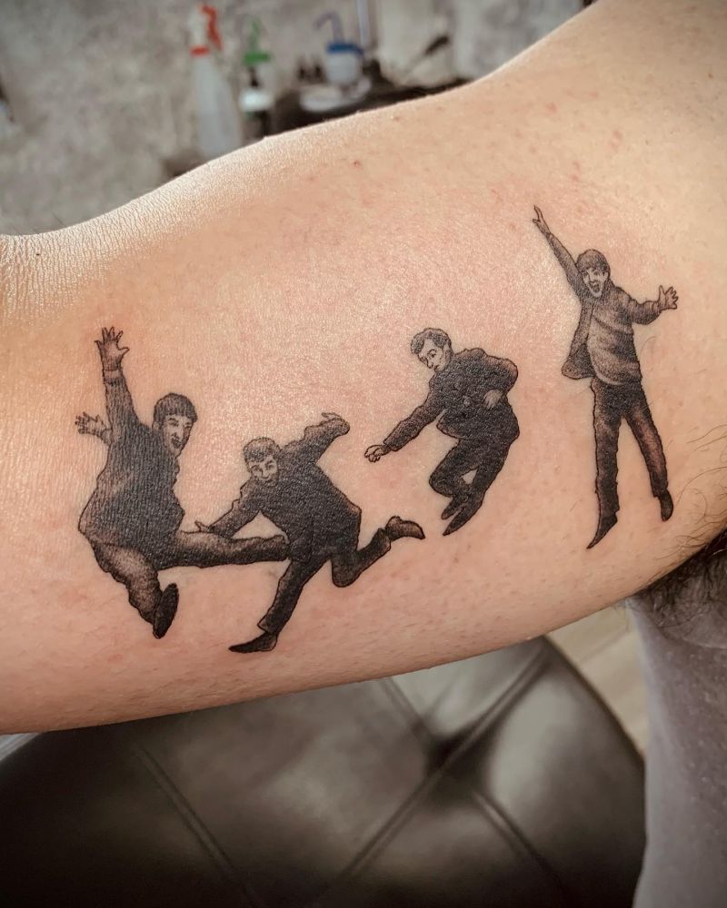 30 Cool Beatles Tattoos for Your Inspiration