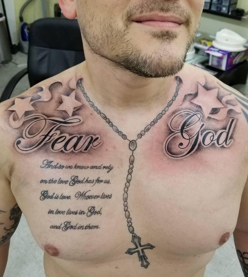 30 Unique Fear God Tattoos For Your Next Ink