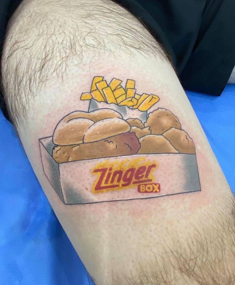 30 Unique KFC Tattoos You Must Love